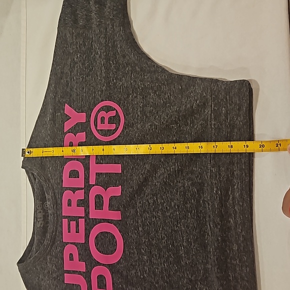 Superdry Sport Active Batwing Crop Sweatshirt Size S /M - Picture 10 of 11